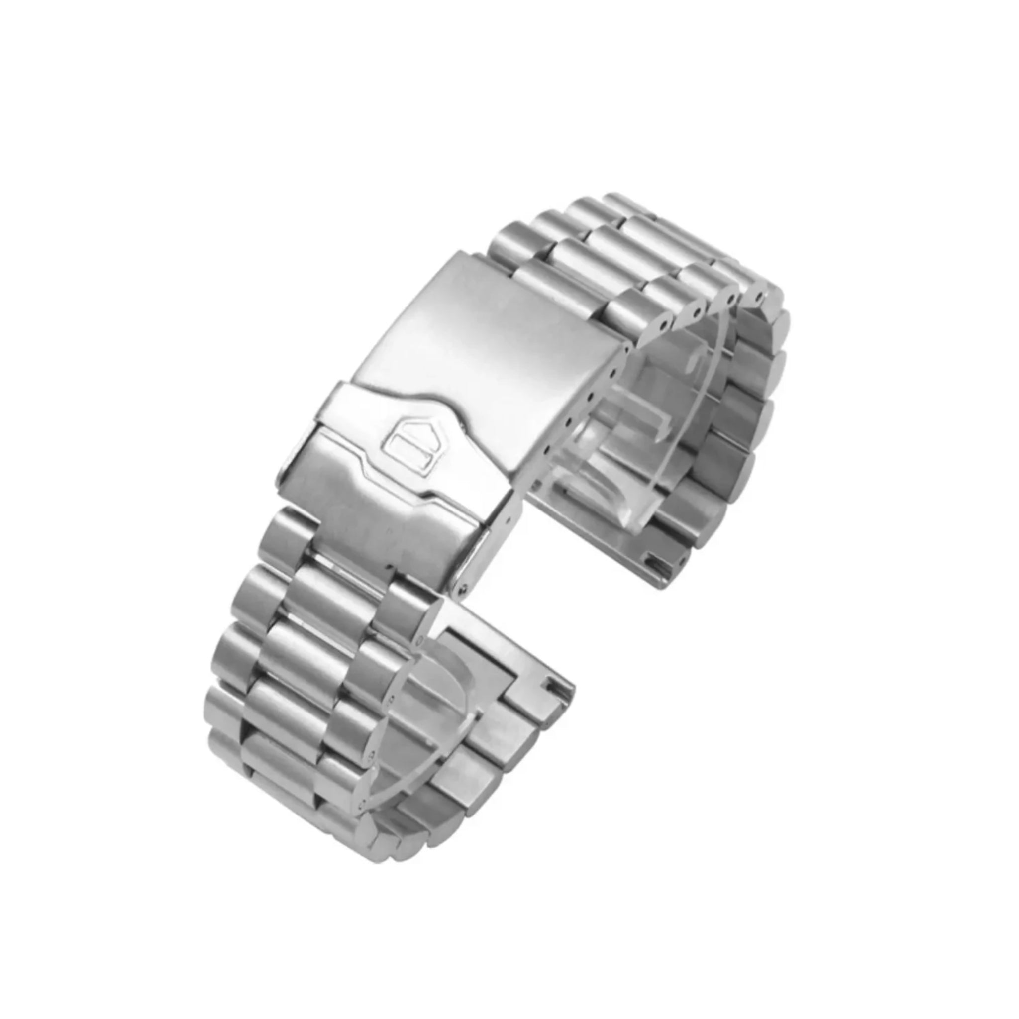 Edelstahlarmband – Für Tag Heuer Formula 1 / F1 Vintage – Silber - Helvetus DE