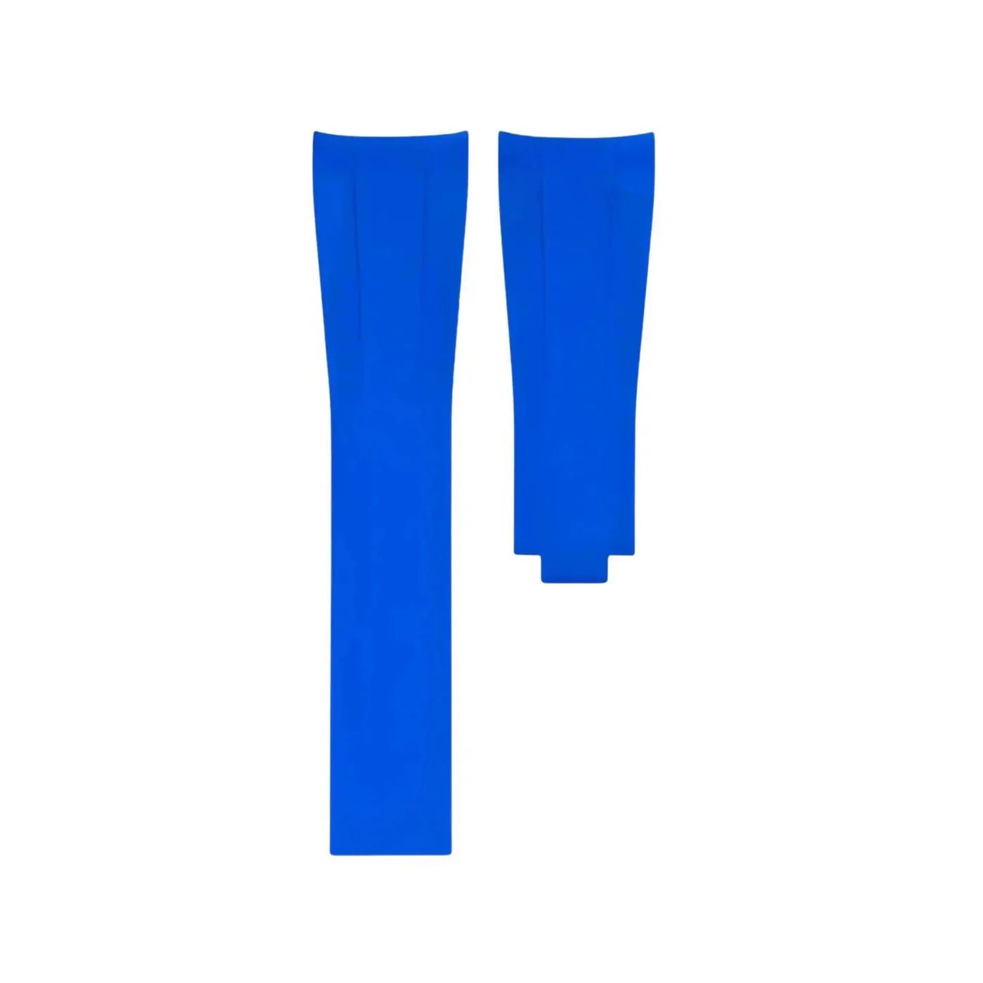 Faltschließe Kautschukarmband für Rolex Day - Date II 41mm – Blau - Helvetus DE