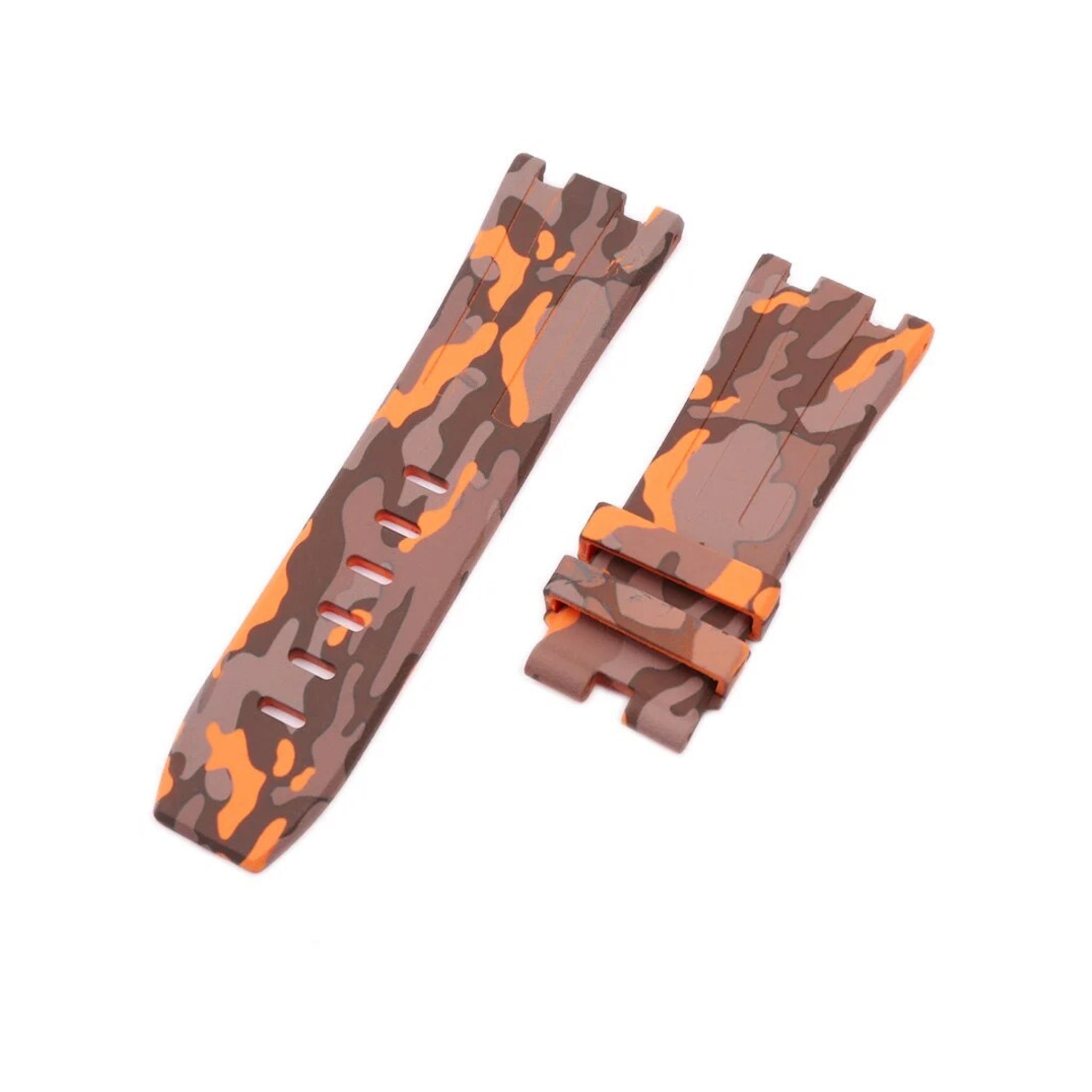 Kautschuk Armband - fur alle AP Offshore Diver - Orange Camo - Helvetus DE