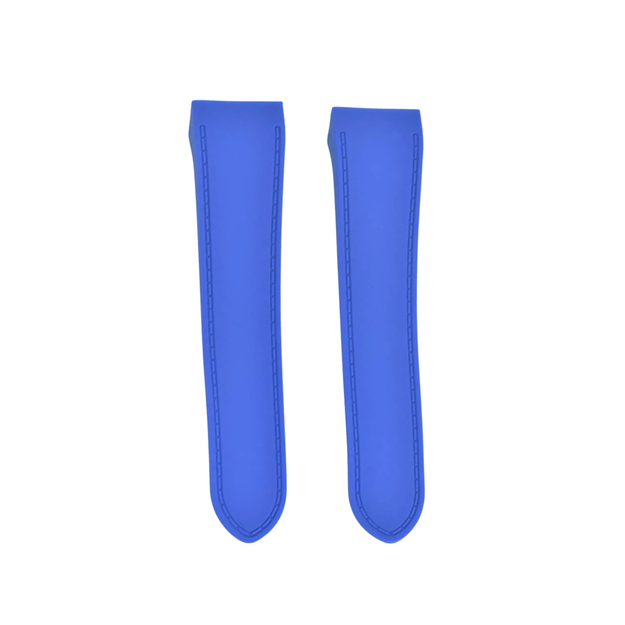 Kautschuk Armband für Cartier Santos 100 XL – Blau - Helvetus DE