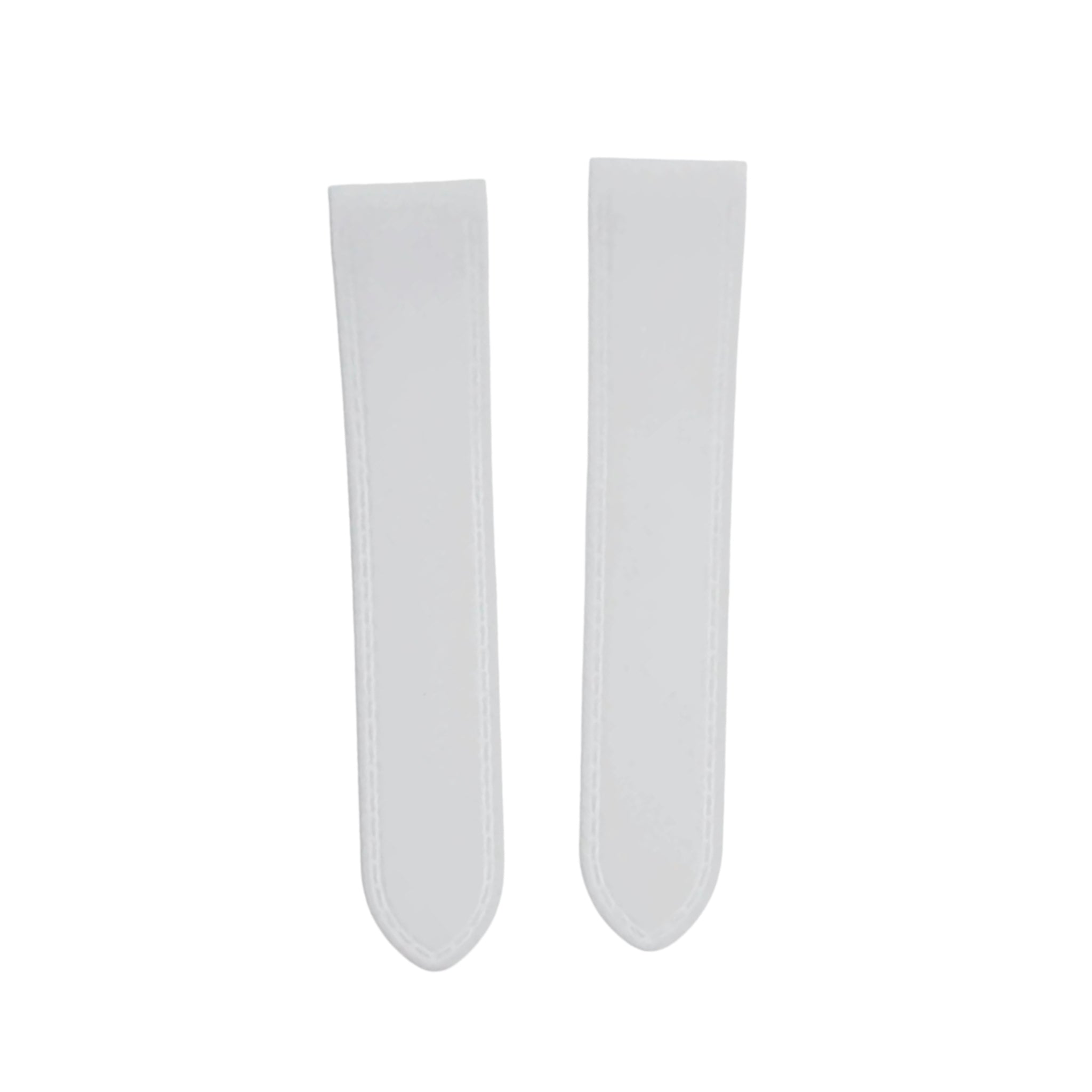 Kautschuk Armband für Cartier Santos 100 XL – Weiss - Helvetus DE