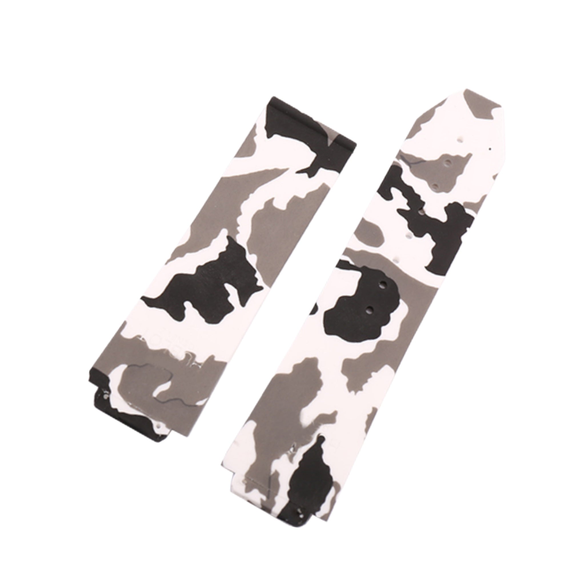 Kautschuk Armband – Für Hublot Big Bang 44mm – Weiss Camo - Helvetus DE