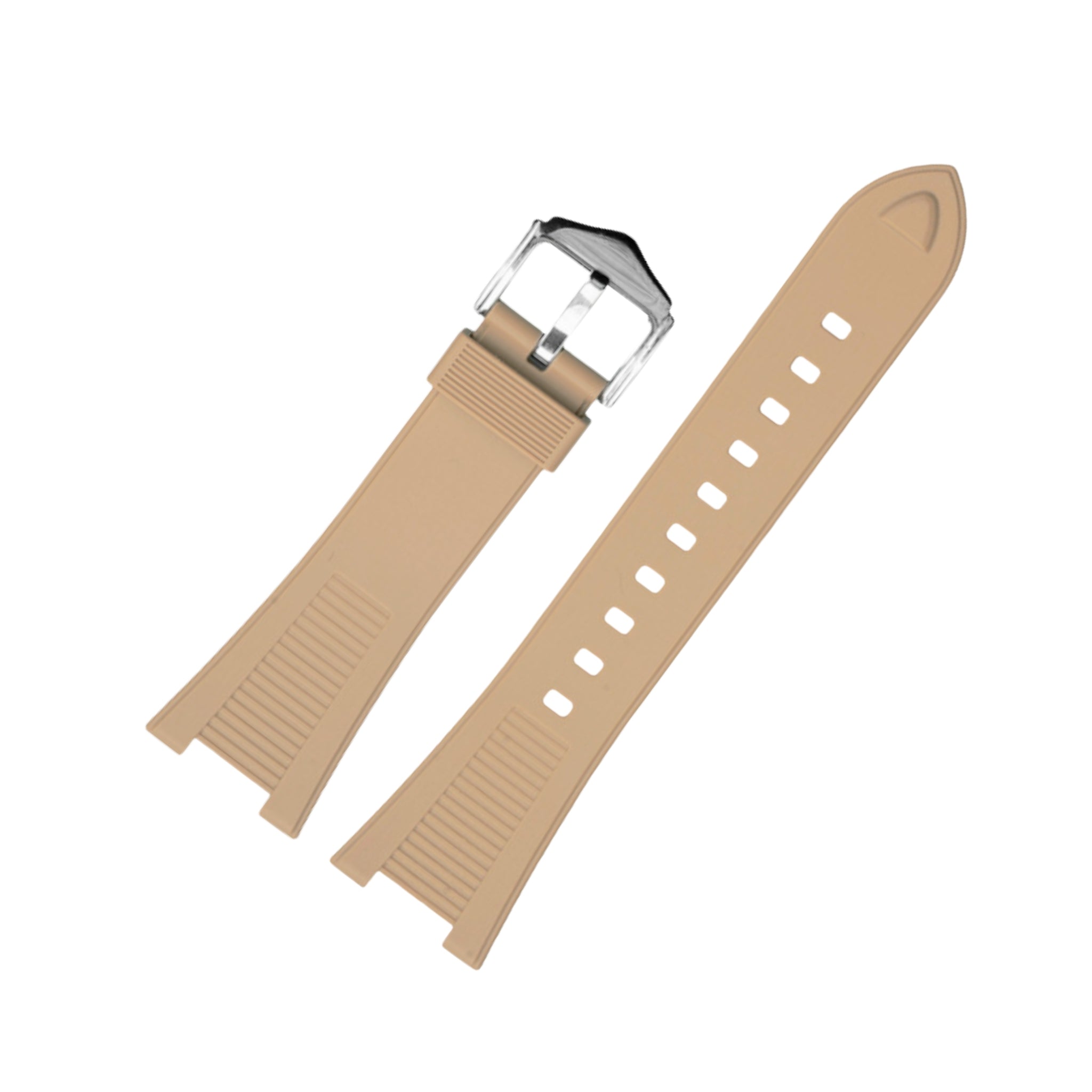 Kautschukarmband – Für Patek Philippe Nautilus – Beige - Helvetus DE