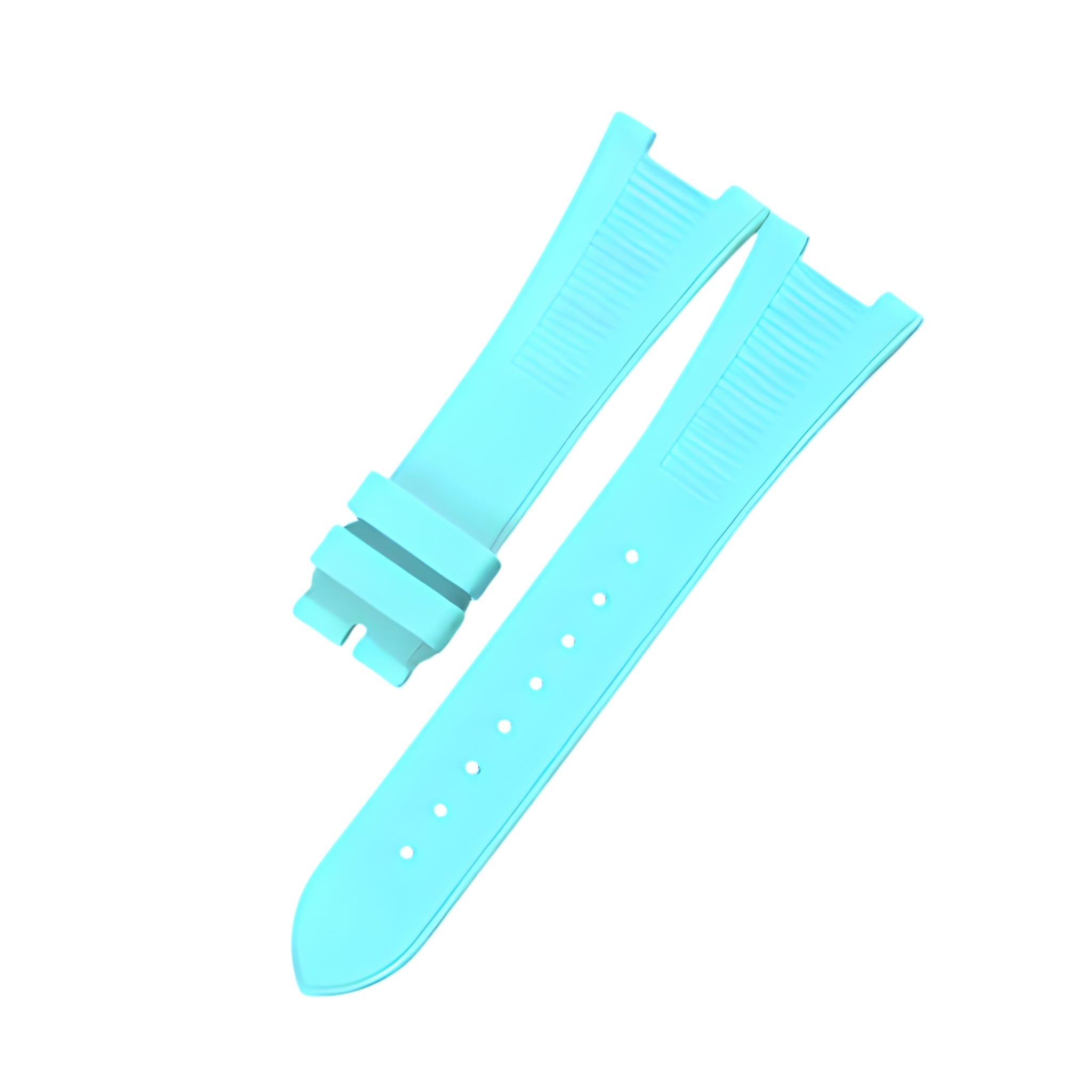 Kautschukarmband – Für Patek Philippe Nautilus – Hell Blau - Helvetus DE