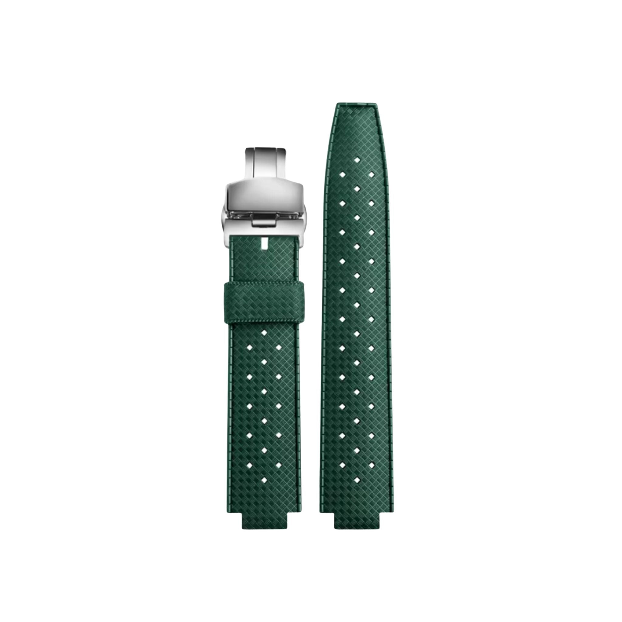 Kautschukarmband - Für Tudor Pelagos 25500 / 25600 - Grün - Helvetus DE
