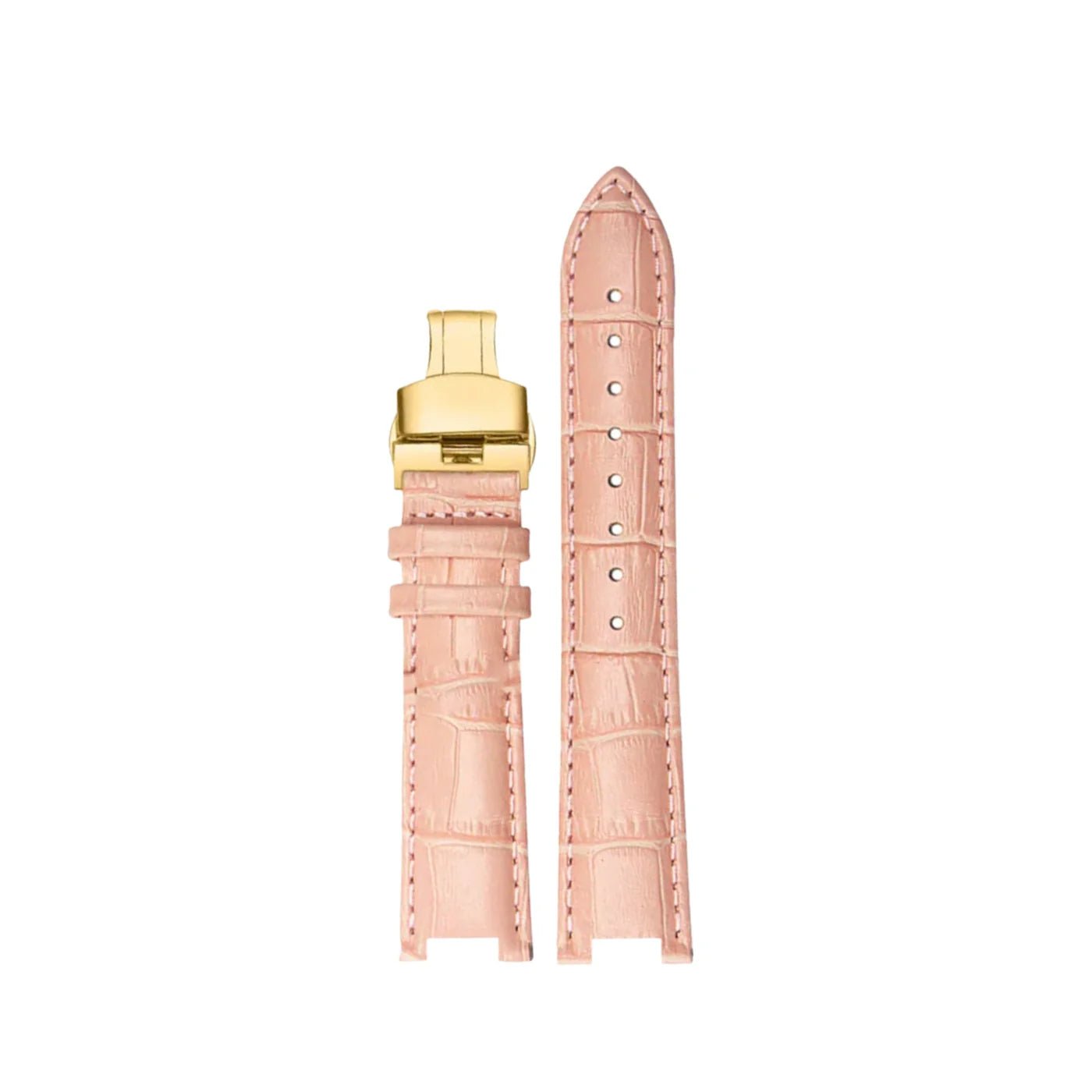 Leder Armband - fur Cartier Pasha - Pink - Helvetus DE