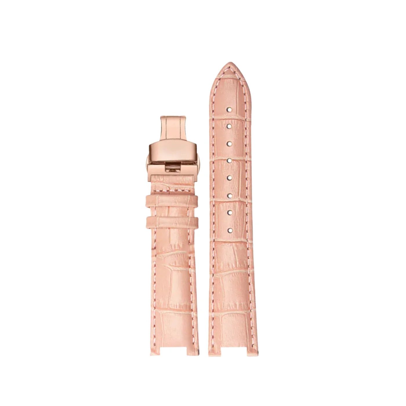 Leder Armband - fur Cartier Pasha - Pink - Helvetus DE
