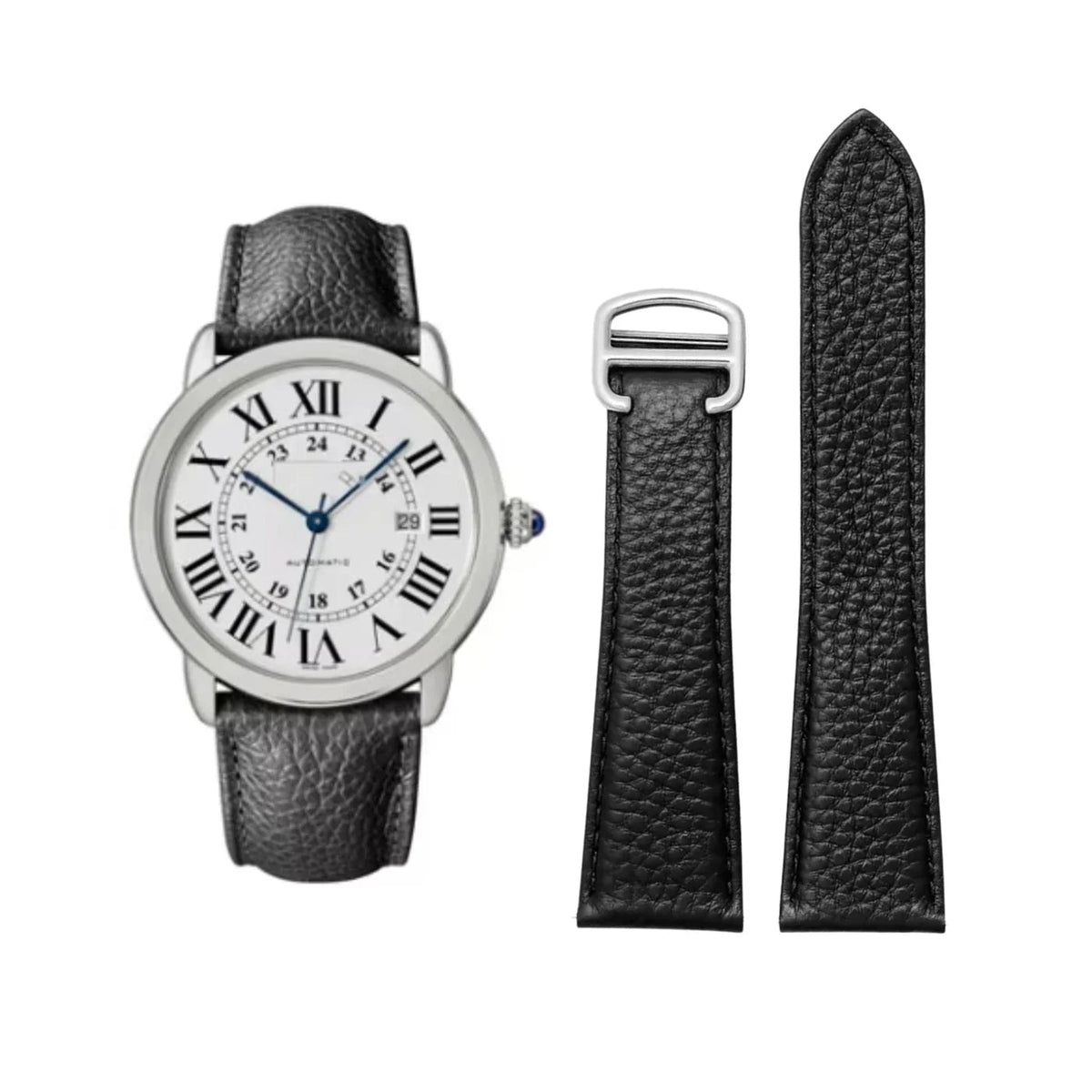 Leder Armband für Cartier Ronde