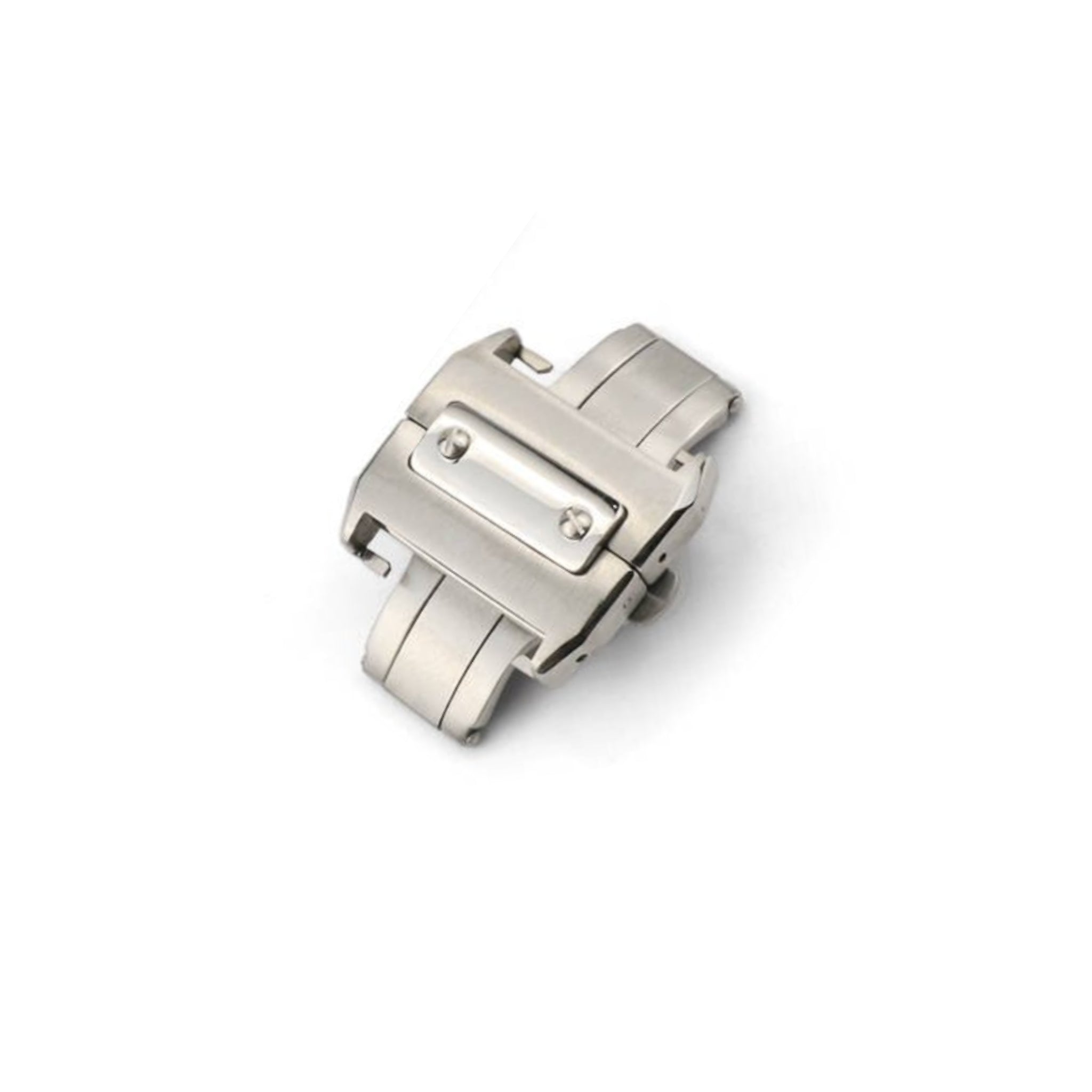 Leder Armband - für Cartier Santos 100 - Grau - Helvetus DE