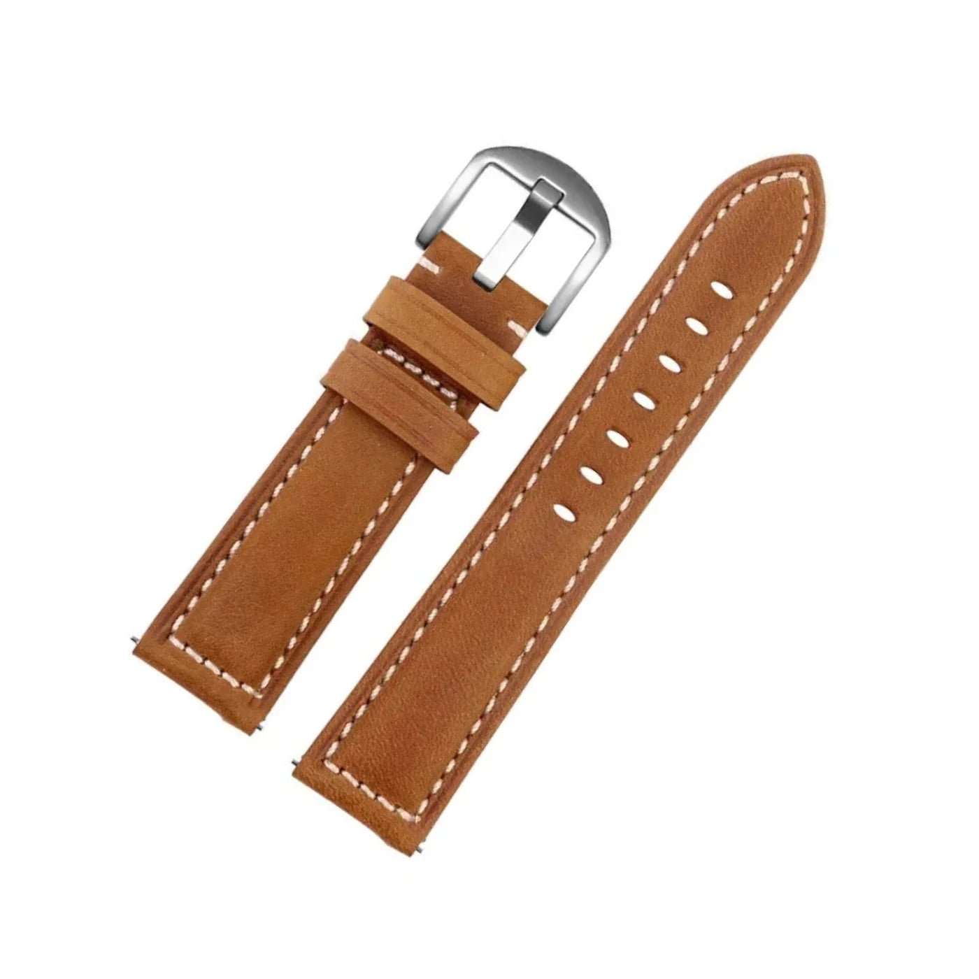 Leder Armband für MoonSwatch - Beige - Helvetus DE