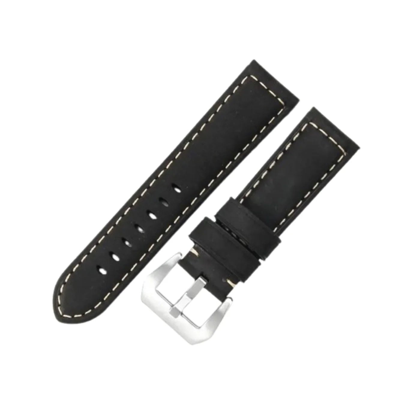 Leder Armband - Für Panerai - Leder Schwarz - Helvetus DE