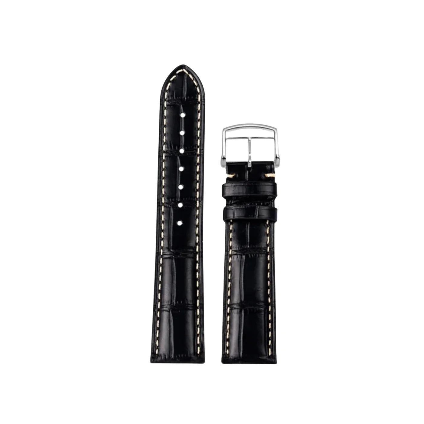 Lederarmband – Für Longines Master Collection – Schwarz - Helvetus DE
