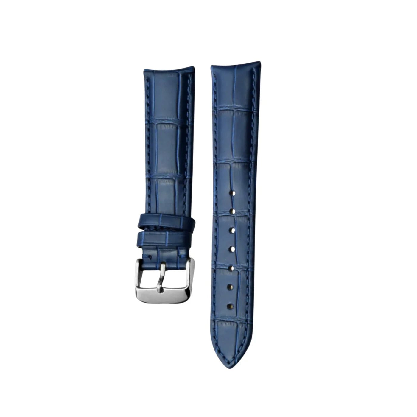 Lederarmband – für Vacheron Constantin Patrimony & Traditionnelle und andere Modelle – Blau - Helvetus DE