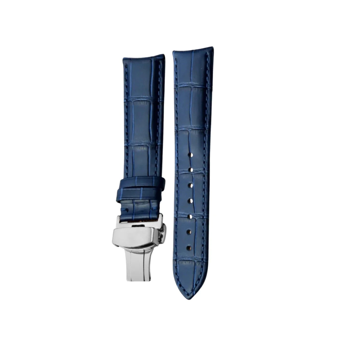 Lederarmband – für Vacheron Constantin Patrimony & Traditionnelle und andere Modelle – Blau - Helvetus DE