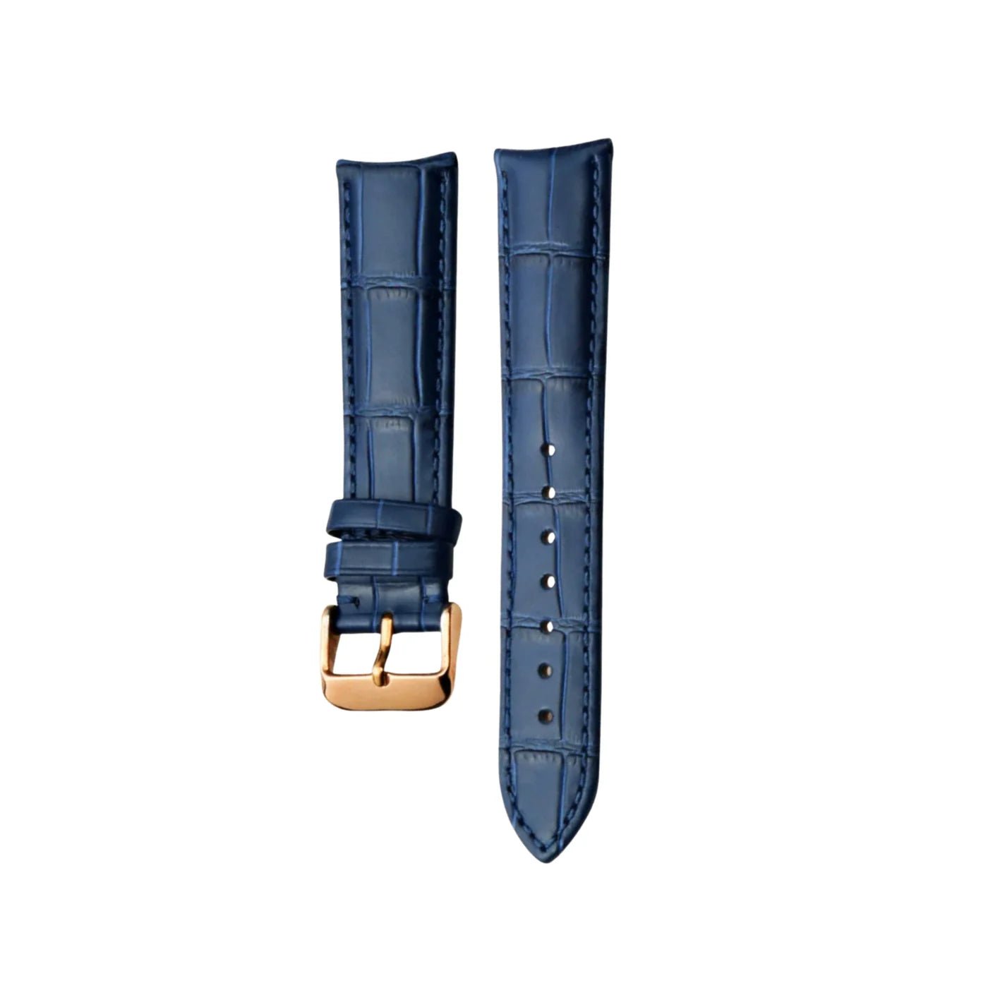Lederarmband – für Vacheron Constantin Patrimony & Traditionnelle und andere Modelle – Blau - Helvetus DE