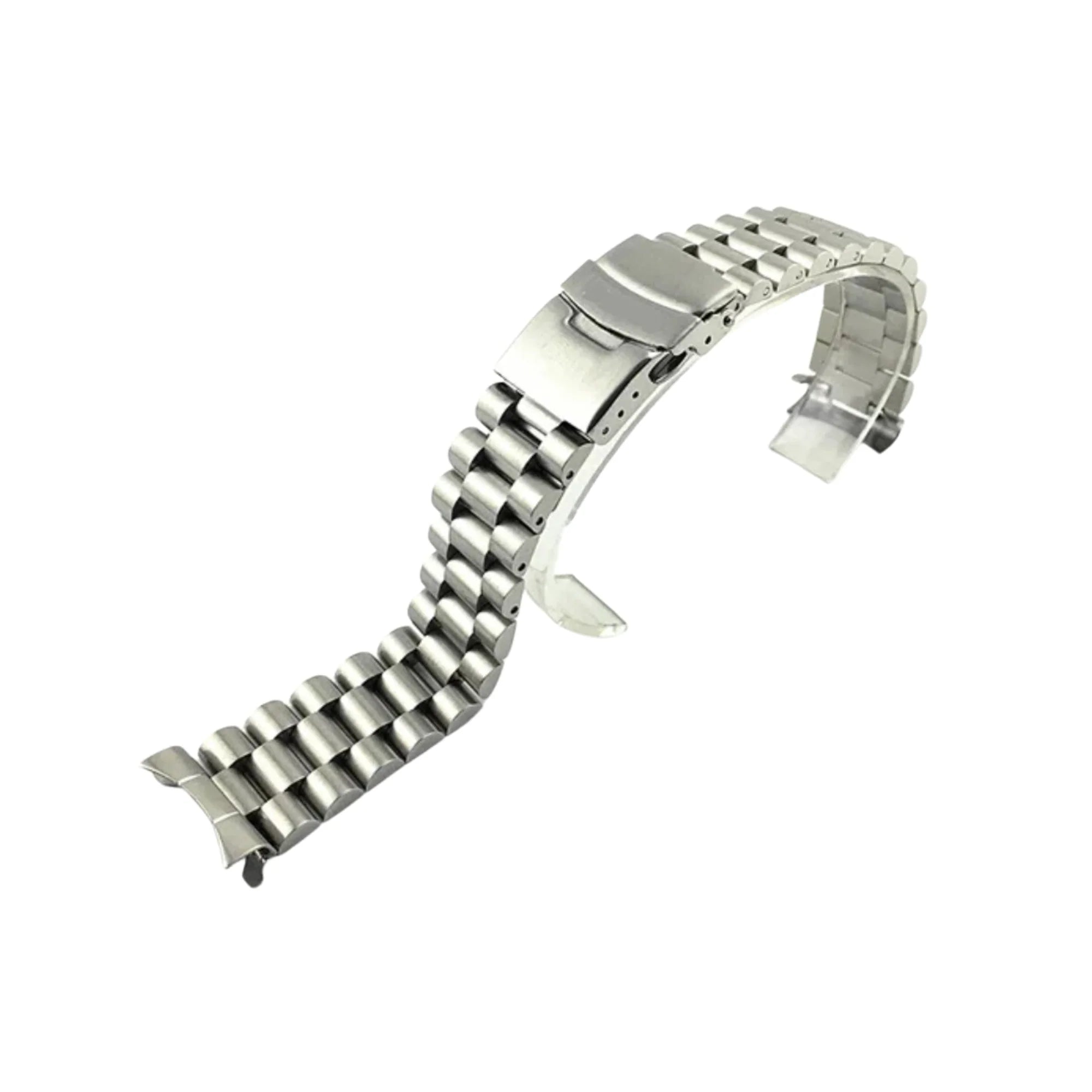 Presidential Armband – Für Seiko – Premium Edelstahl Silber - Helvetus DE