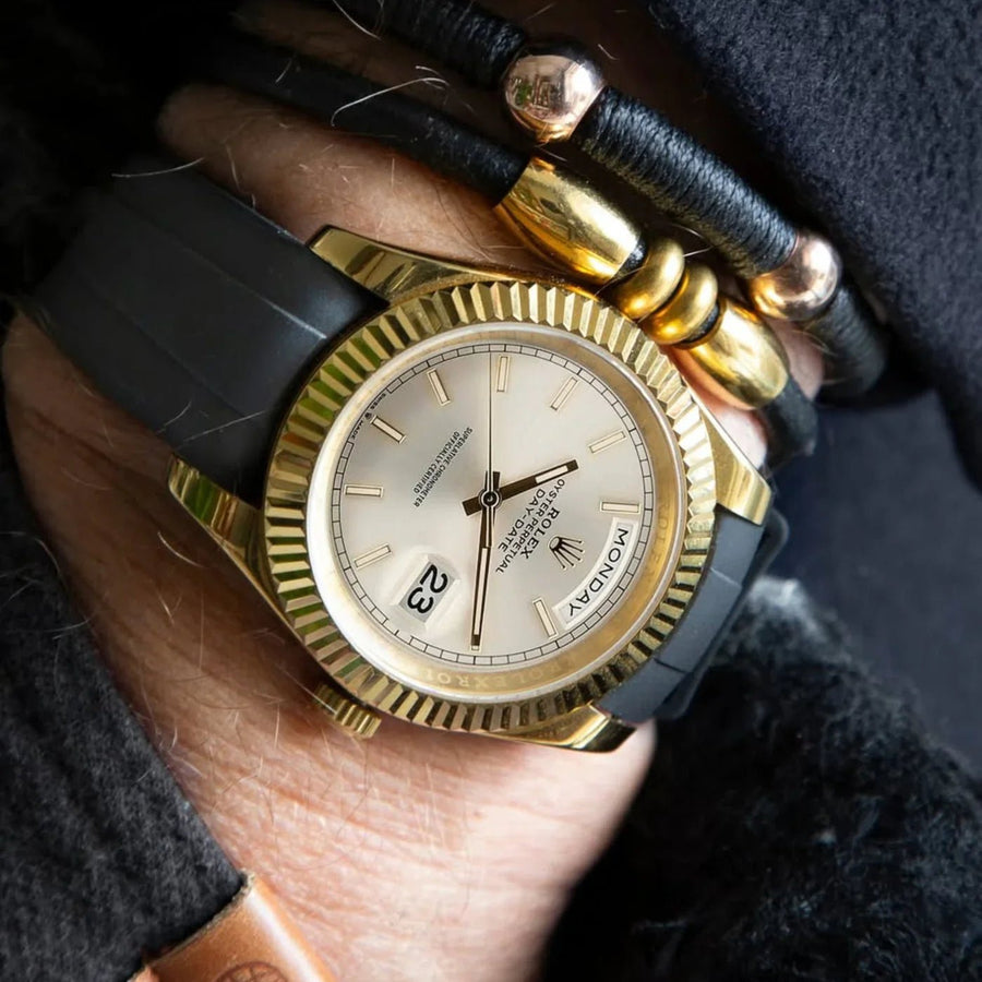 Kautschukarmbänder für Rolex Day-Date 40 - Helvetus DE