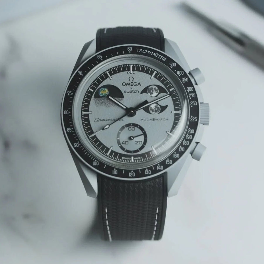 Mission to Earthphase - Kautschukarmbänder für MoonSwatch (Omega X Swatch) - Helvetus DE