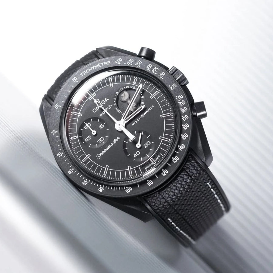 Mission to the Moonphase - New Moon Armbänder für MoonSwatch (Omega X Swatch)