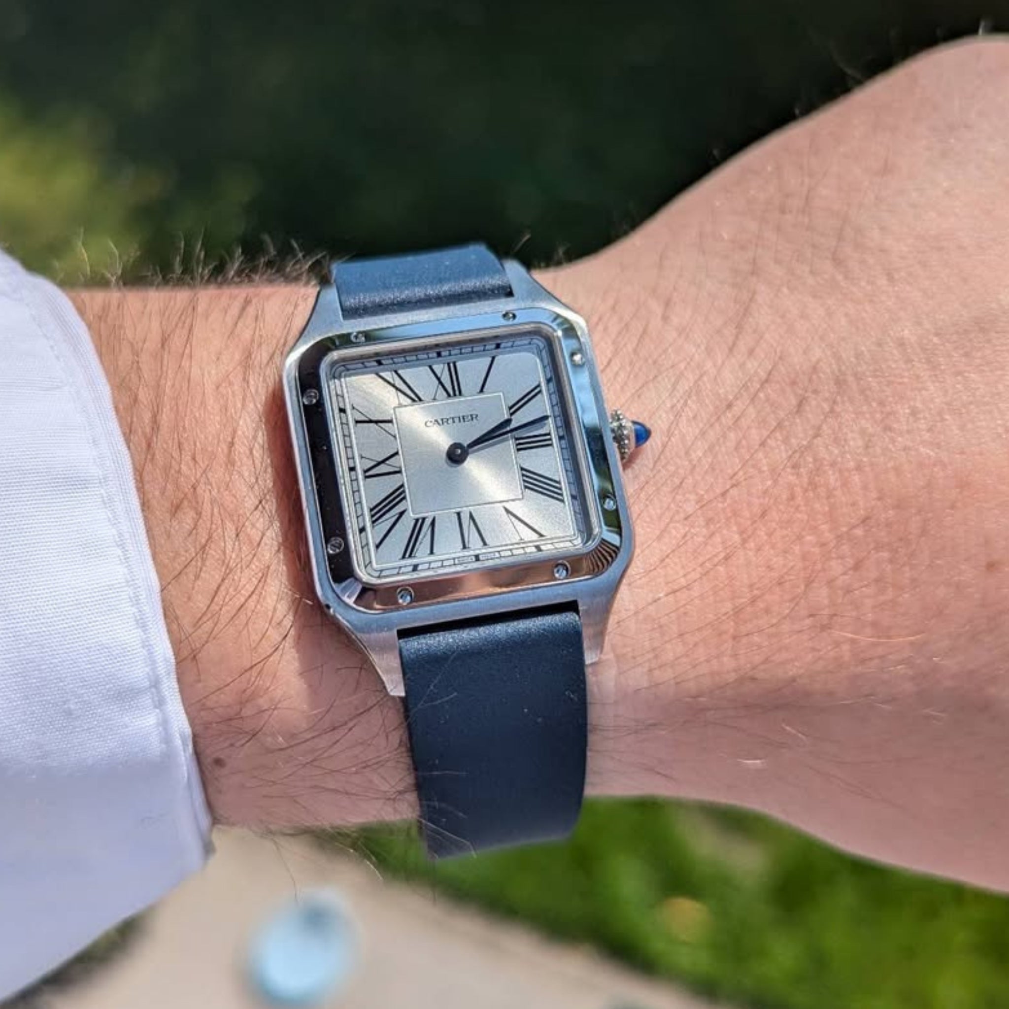 CTS Armband – dunkel Blau – FKM - Kautschuk - Helvetus DE