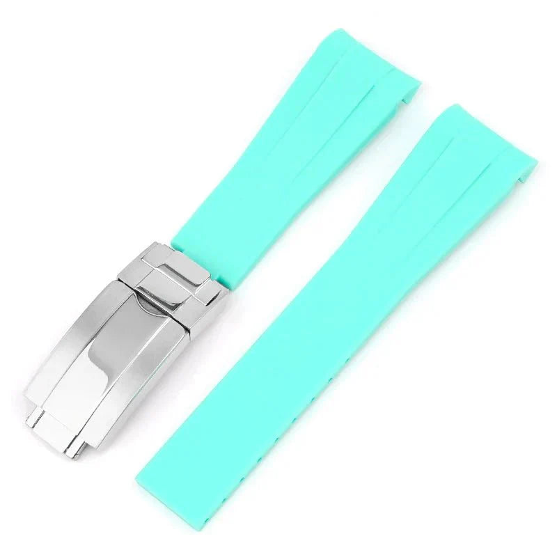 Deployant Strap - For Rolex Explorer II - Turquoise - Helvetus