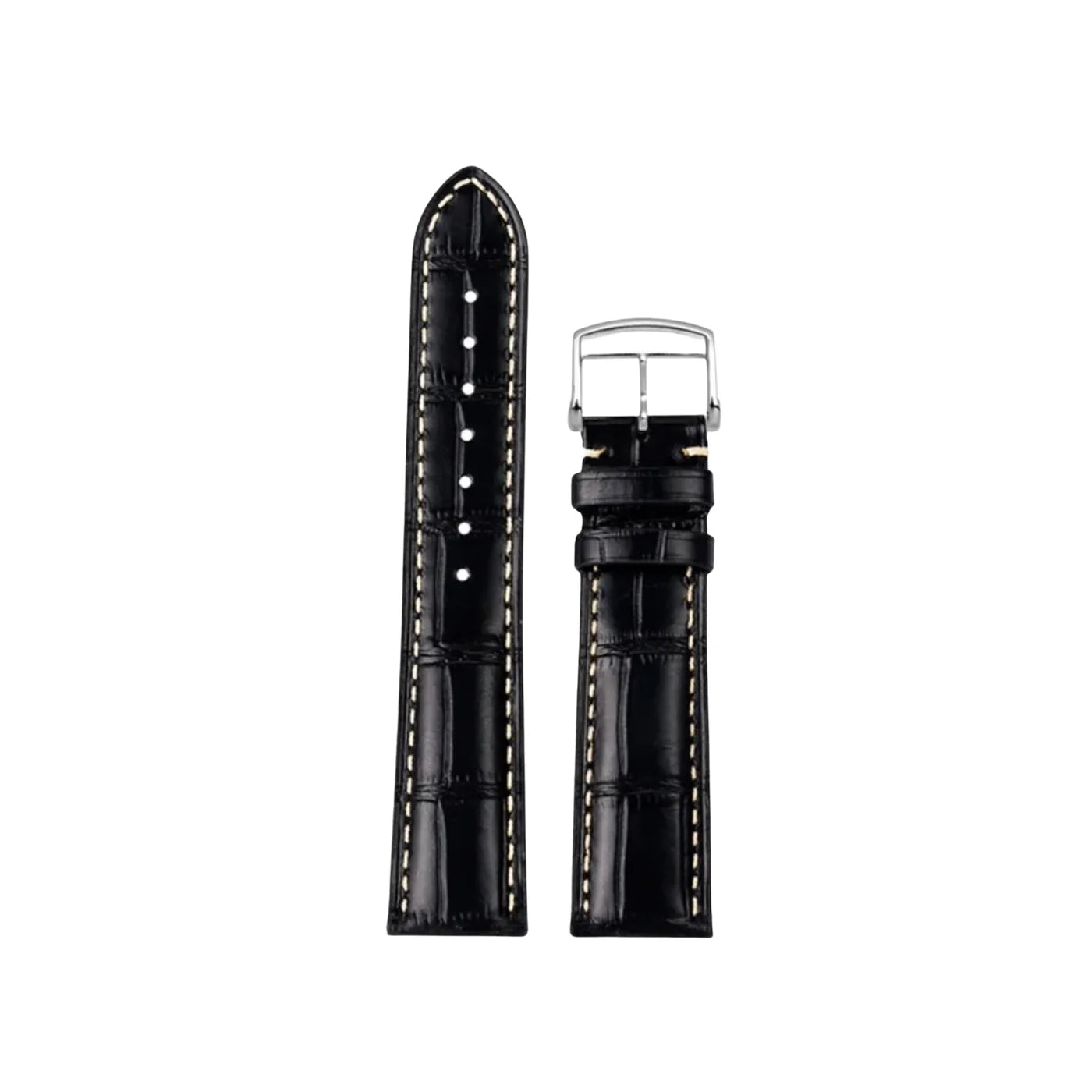 Lederarmband – Für Longines Master Collection – Schwarz