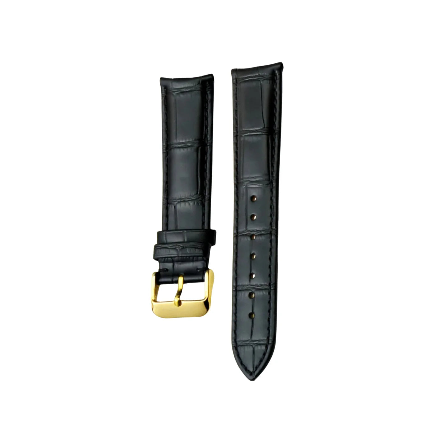 Lederarmband – für Vacheron Constantin Patrimony & Traditionnelle und andere Modelle – Schwarz