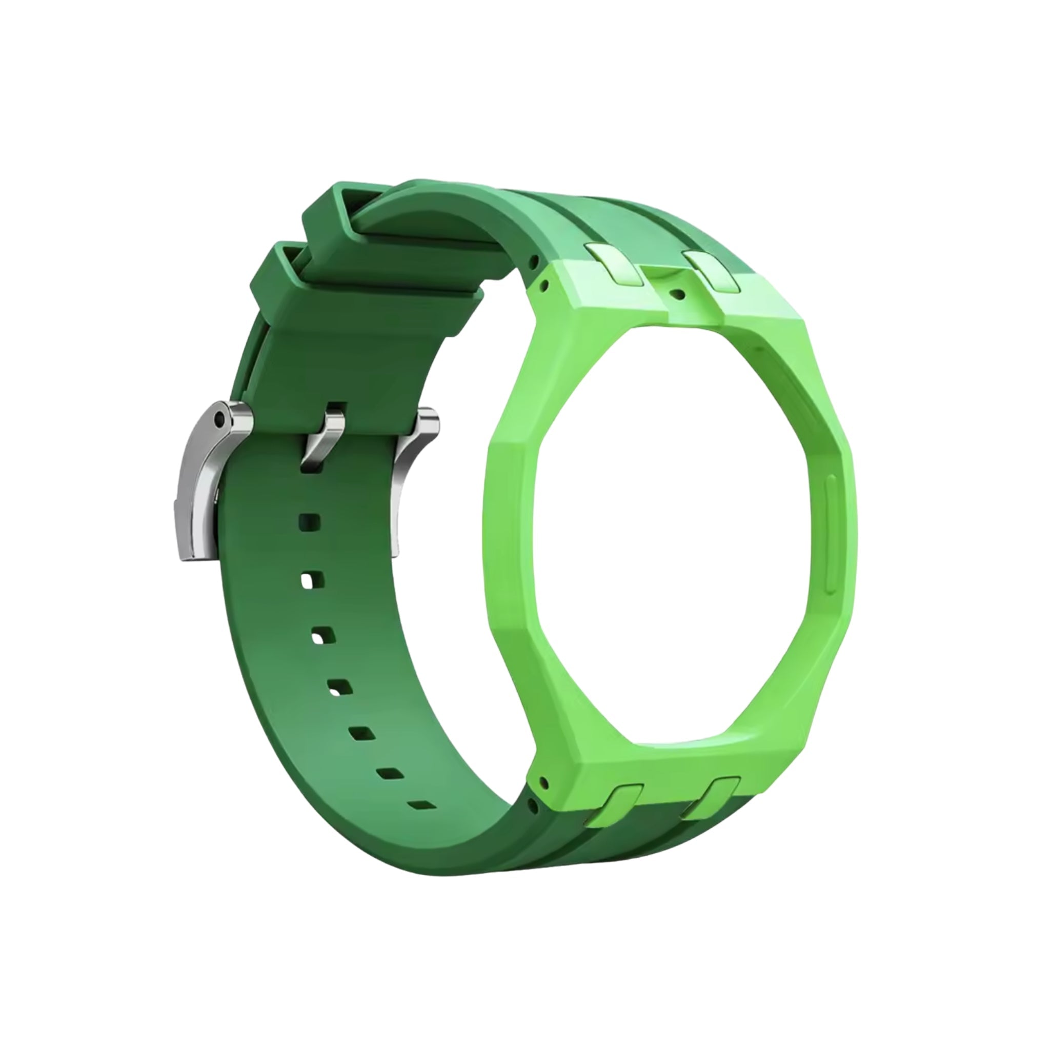 Royal Pop Armband & Gehäuse — Für Green Eight (Lépine, Krone bei 12 Uhr) - Helvetus