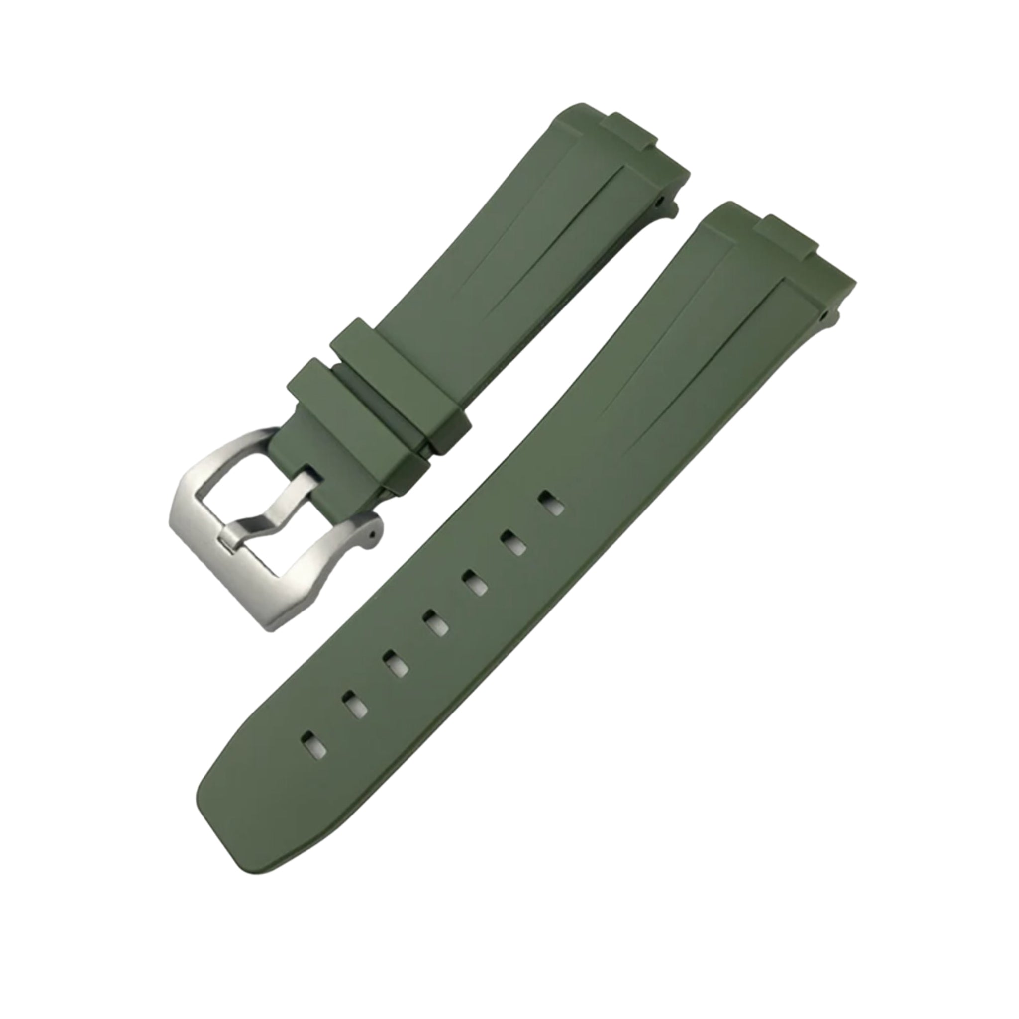 rubber curved strap for panerai