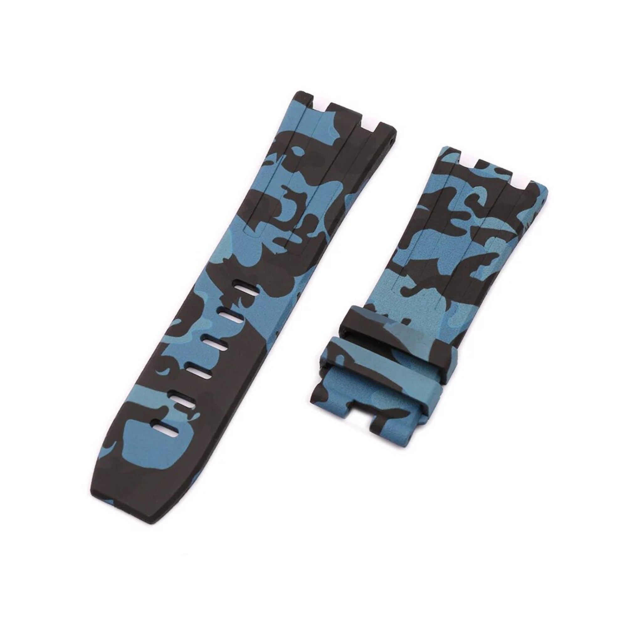 Rubber Strap - For all AP Diver - Blue Camo - Helvetus