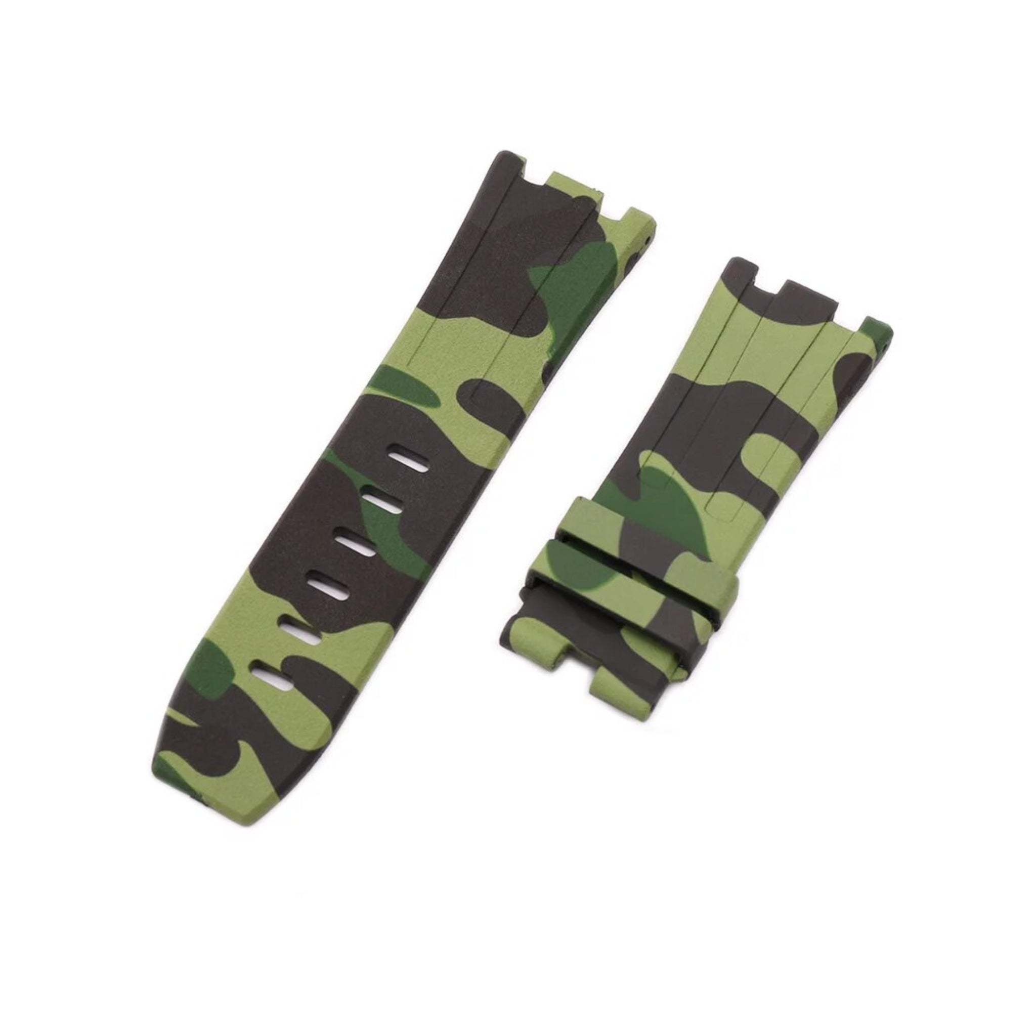 Rubber Strap - For all AP Offshore 42mm - Military Camo - Helvetus