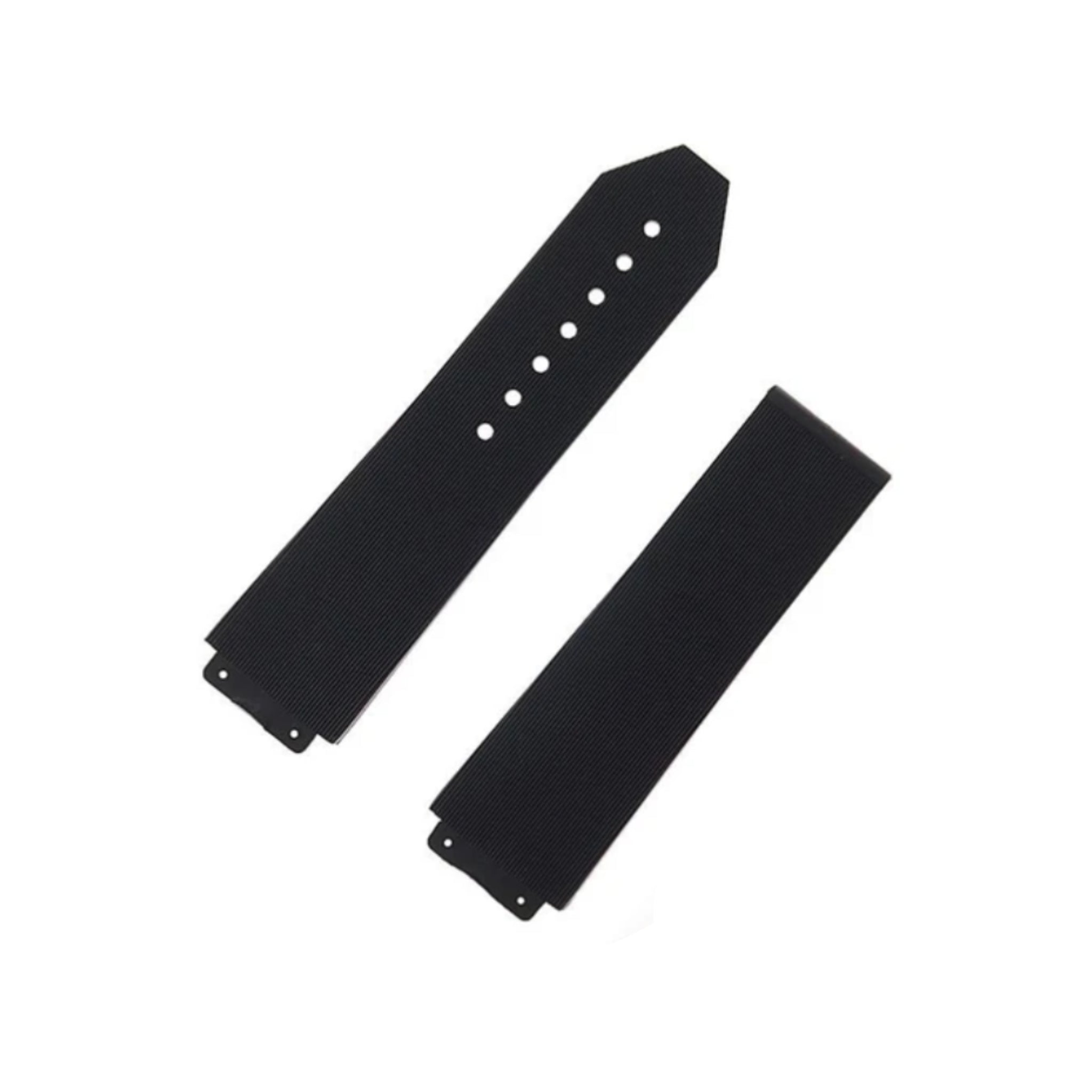 Rubber Strap - For Hublot Classic Fusion - Black - Helvetus