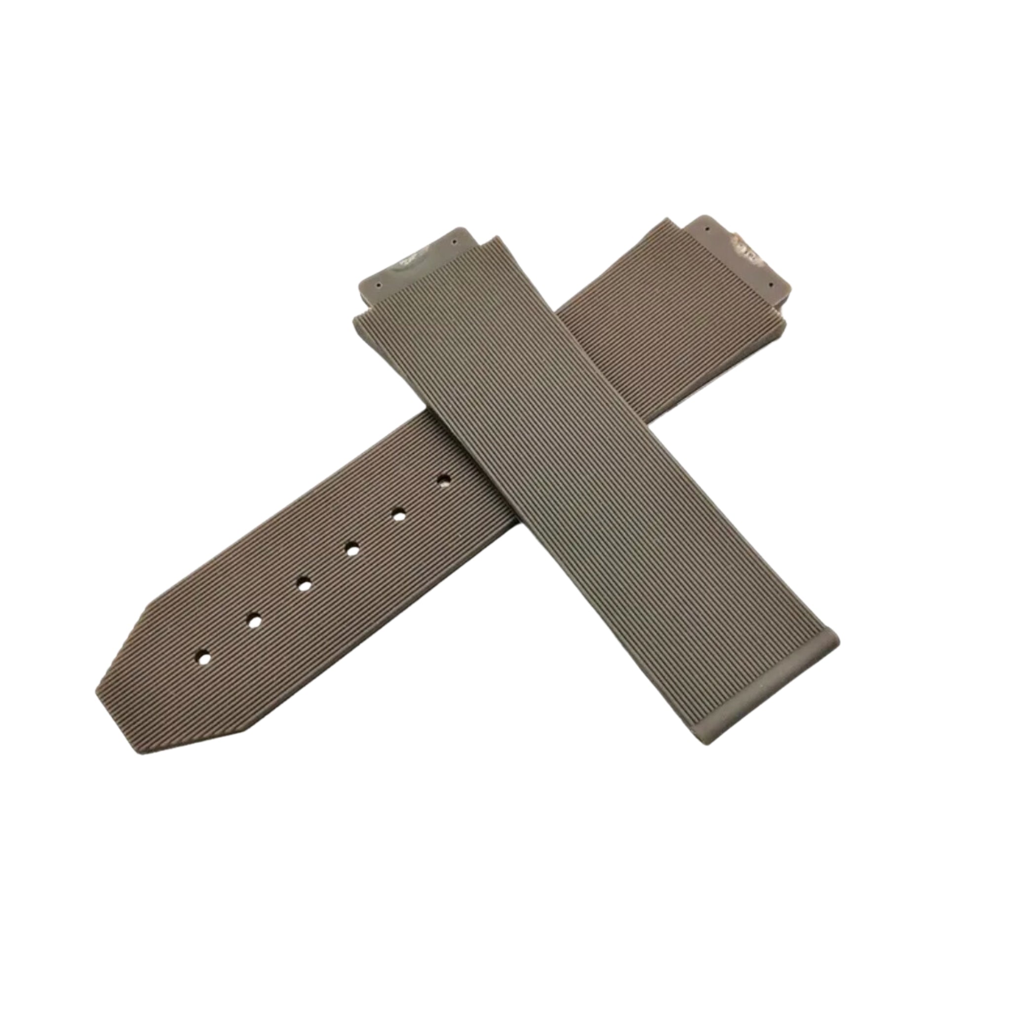 Rubber Strap - For Hublot Classic Fusion - Brown - Helvetus