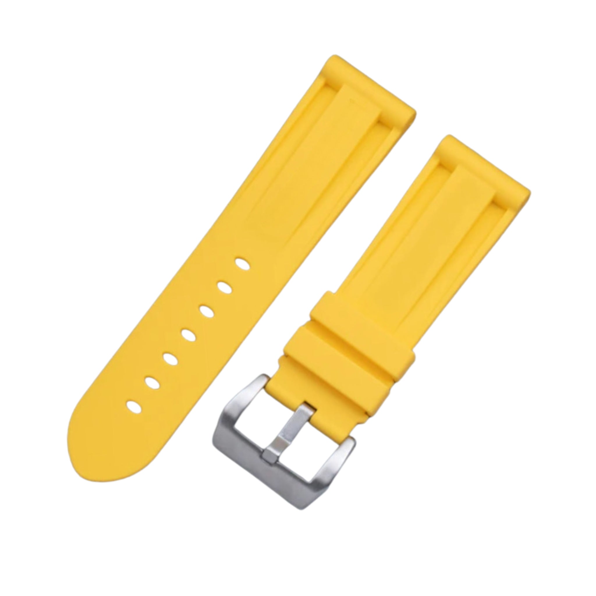 Rubber Strap - For Panerai - Yellow - Helvetus