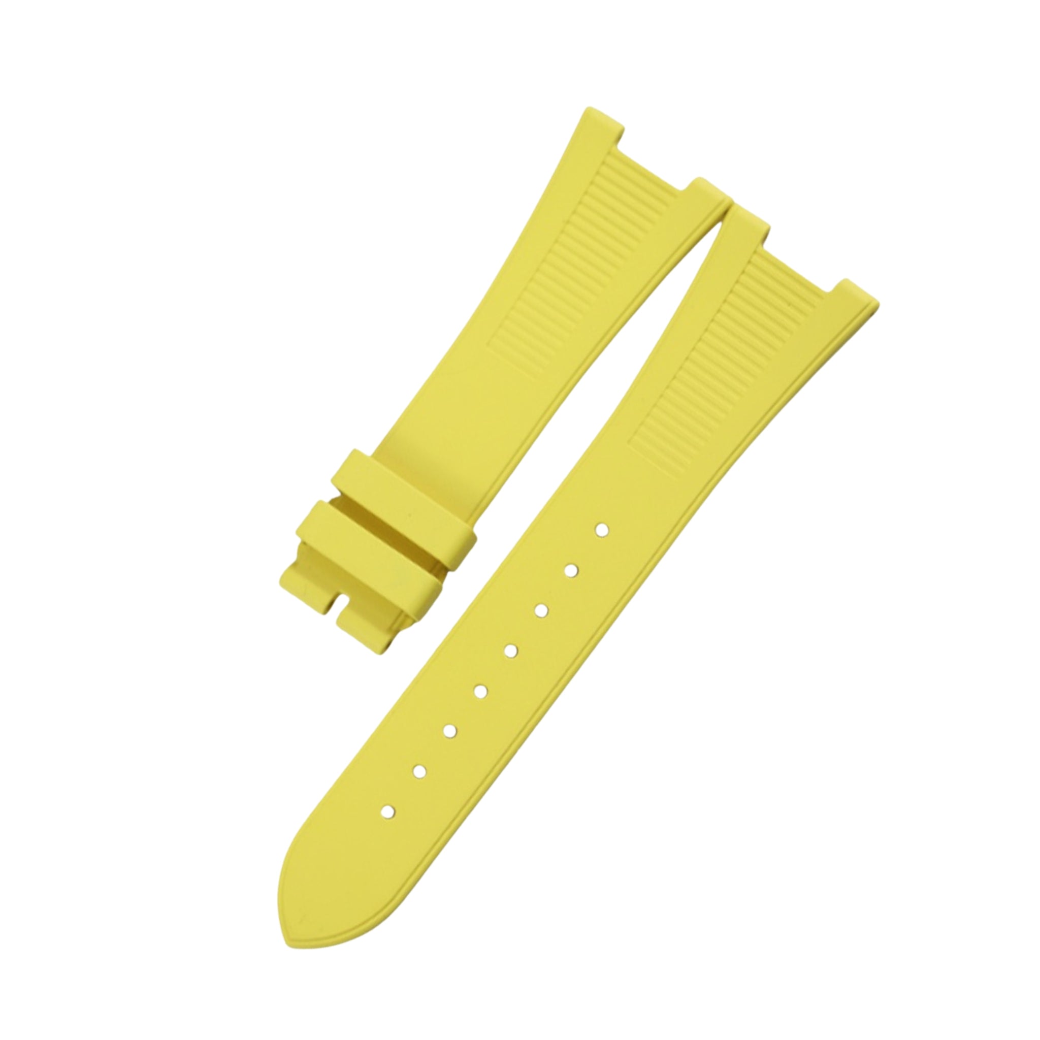 Rubber Strap - For Patek Philippe Nautilus - Yellow - Helvetus