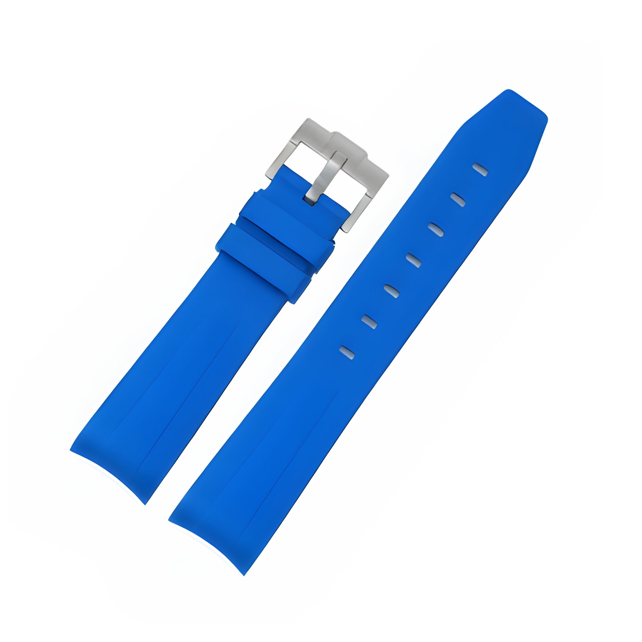 Rubber Strap - For Rolex Sea - Dweller 4000 - Blue - Helvetus