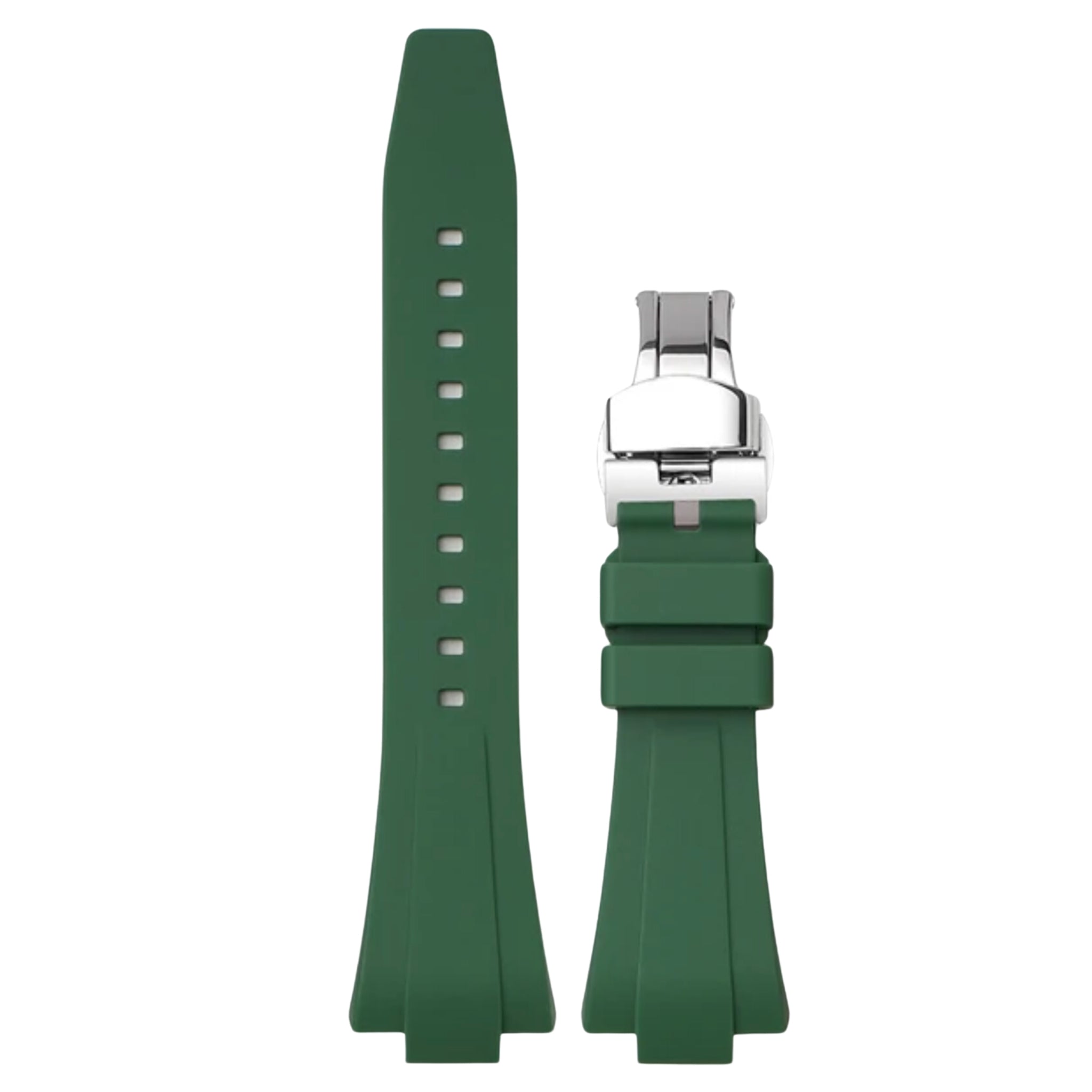 Rubber Strap - For Tissot PRX - Green - Helvetus