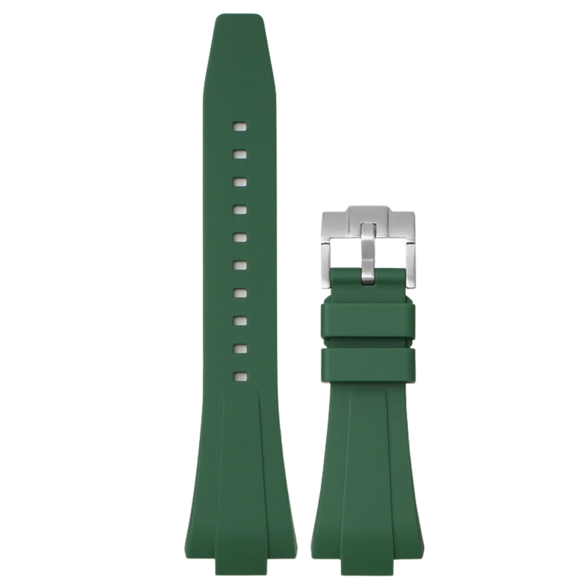 Rubber Strap - For Tissot PRX - Green - Helvetus