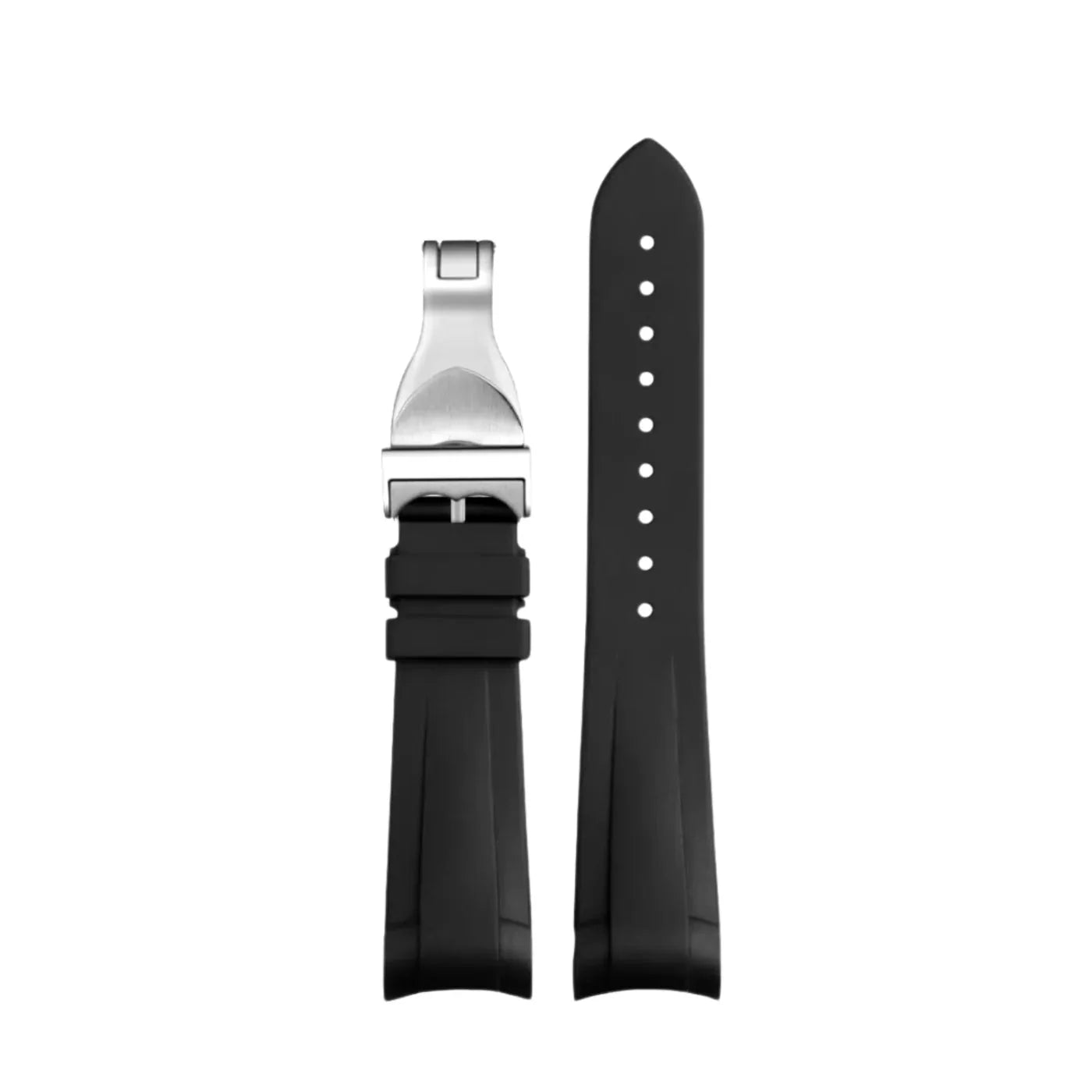 Rubber Strap - For Tudor Pelagos 42 - Black - Helvetus